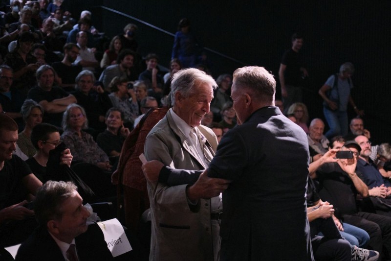 Costa-Gavras, Cornelius Obonya (Foto: ÖFM © Eszter Kondor)