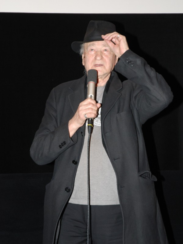 Jonas Mekas im Filmmuseum © Sissi Makovec