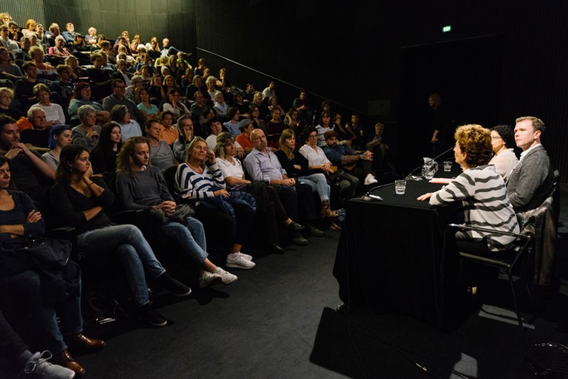 Ruth Beckermann,Michael Loebenstein, Isolde Charim (Foto: ÖFM / © Mercan Sümbültepe)