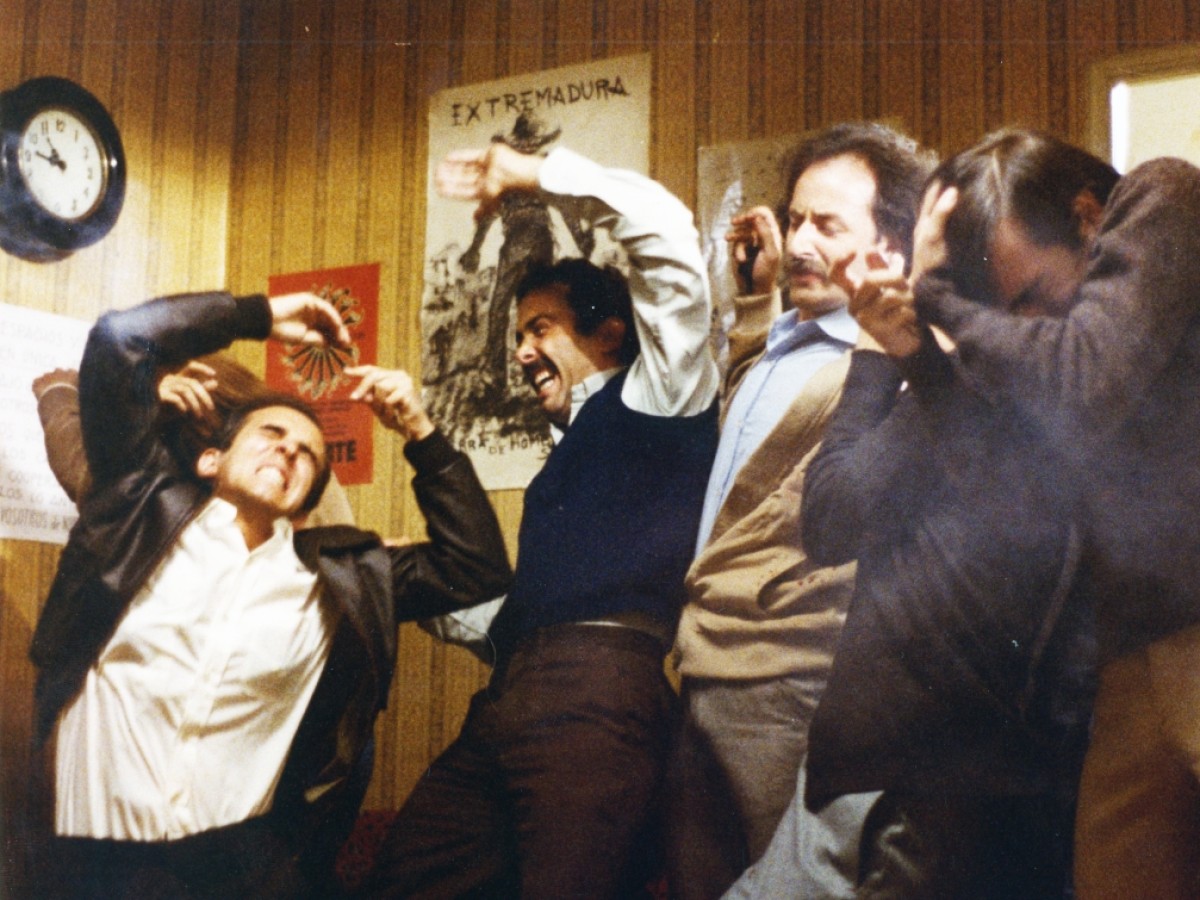 Siete días de enero (Sieben
Tage im Jänner), 1979, J. A. Bardem (Foto: Filmoteca Española) Siete días de enero (Sieben Tage im Jänner), 1979, J.
A. Bardem (Foto: Filmoteca Española)