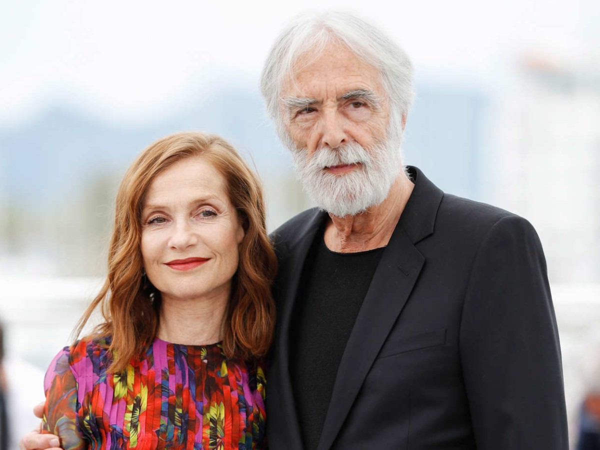 Isabelle Huppert und Michael Haneke, Cannes 2017 © AFP