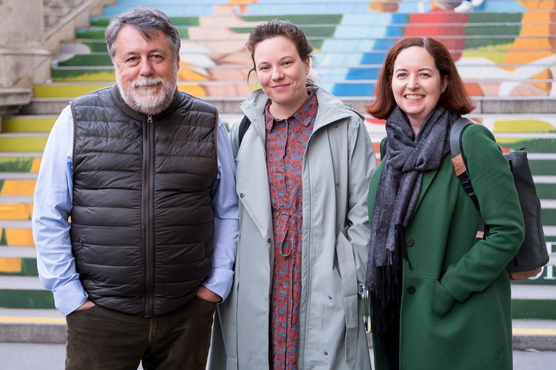 Vitaly Mansky, Katharina Riedler, Sabine Gebetsroither (ÖFM © Eszter Kondor)