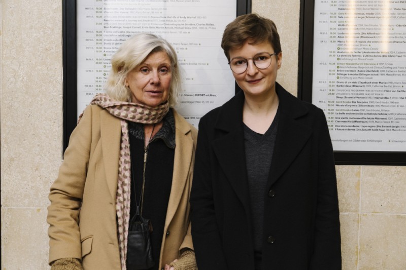 Catherine Breillat, Katharina Müller (Foto: ÖFM / © Mercan Sümbültepe)