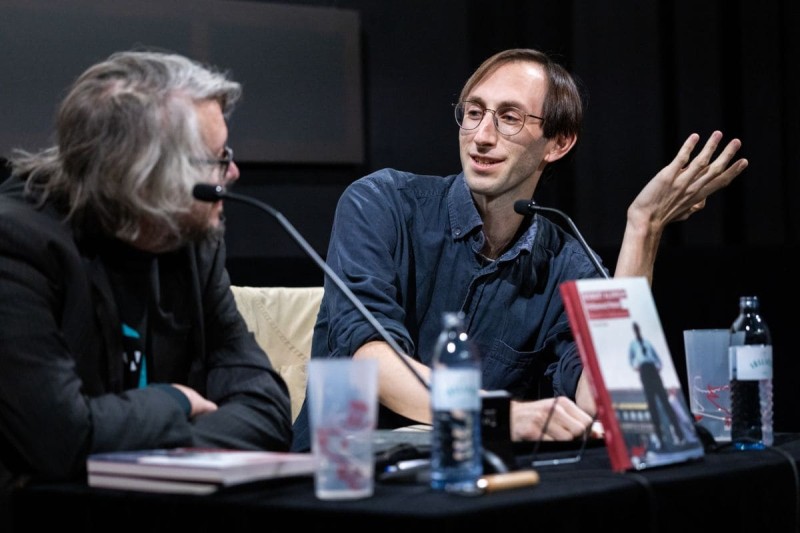 Christoph Huber, Ted Fendt © Viennale/Lorenzo Burlando