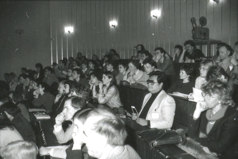 FIAF-Kongress 1984 © K. Reiberger (Vergrößerung von Kontaktabzug)