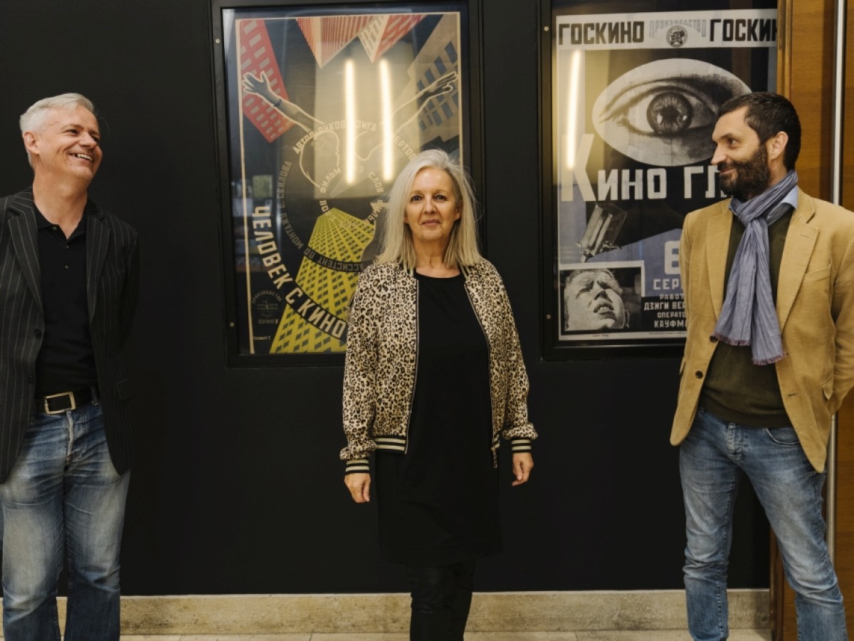 Neil Young, Christine Dollhofer, Jurij Meden (Foto: ÖFM / © Mercan Sümbültepe)