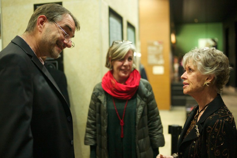 Alexander Horwath, Alessandra Thiele, Tippi Hedren © Viennale/Robert Newald