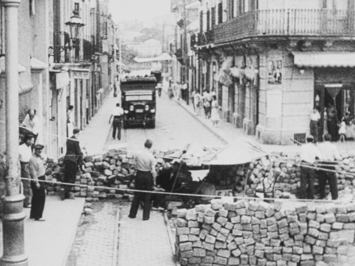 L'espagne vivra (Spanien wird siegen), 1938, Henri Cartier-Bresson (Foto: Collection Ciné-Archives, Film Archive of the French Communist Party and the Labour Movement)