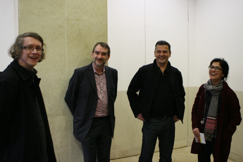 Christoph Huber, Alexander Horwath, Christian Petzold, Fatima Naqvi © ÖFM/Eszter Kondor