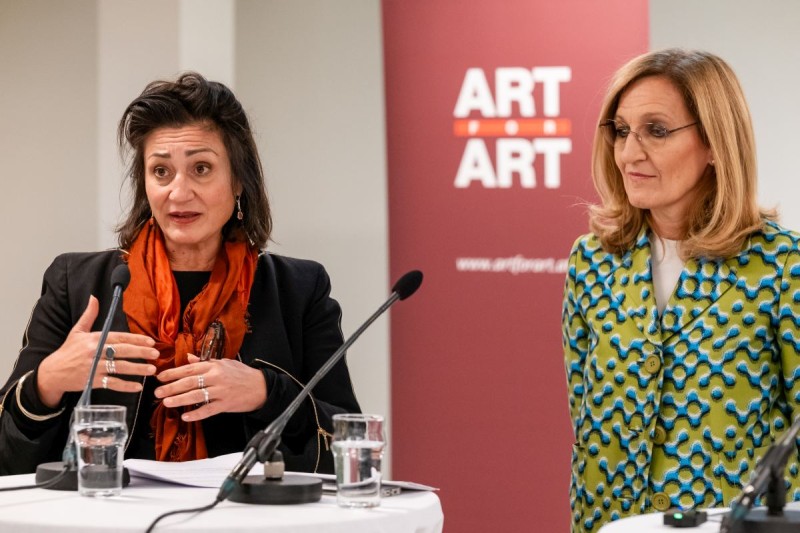 Veronica Kaup-Hasler, Petra Höfinger (Foto: ÖFM © Eszter Kondor)