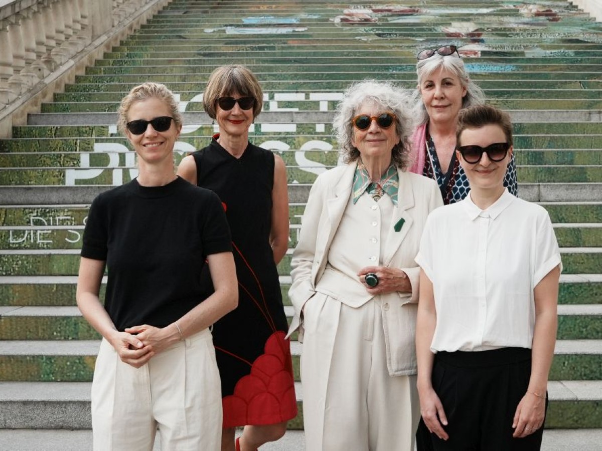 v.l.n.r.: Christiane Warnecke, Kataryna Sykova, Ulrike Ottinger, Alessandra Thiele, Katharina Müller © Joseph Schimmer