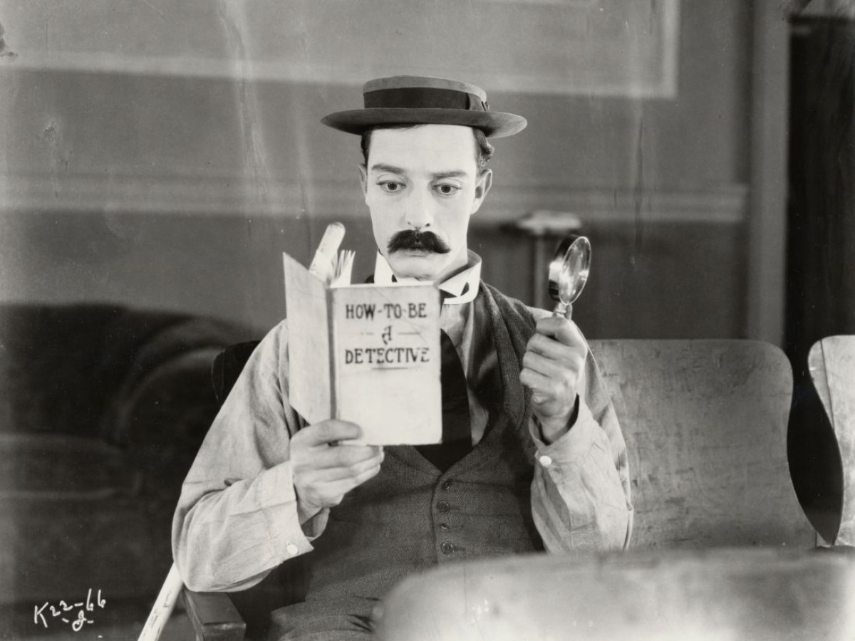 SSherlock Jr., 1924, Buster Keaton und Roscoe 