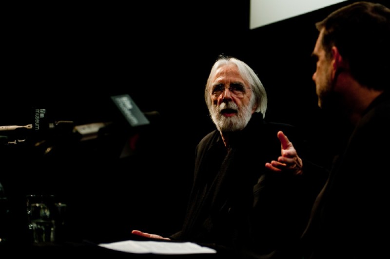 Michael Haneke, Alexander Horwath © Natascha Unkart