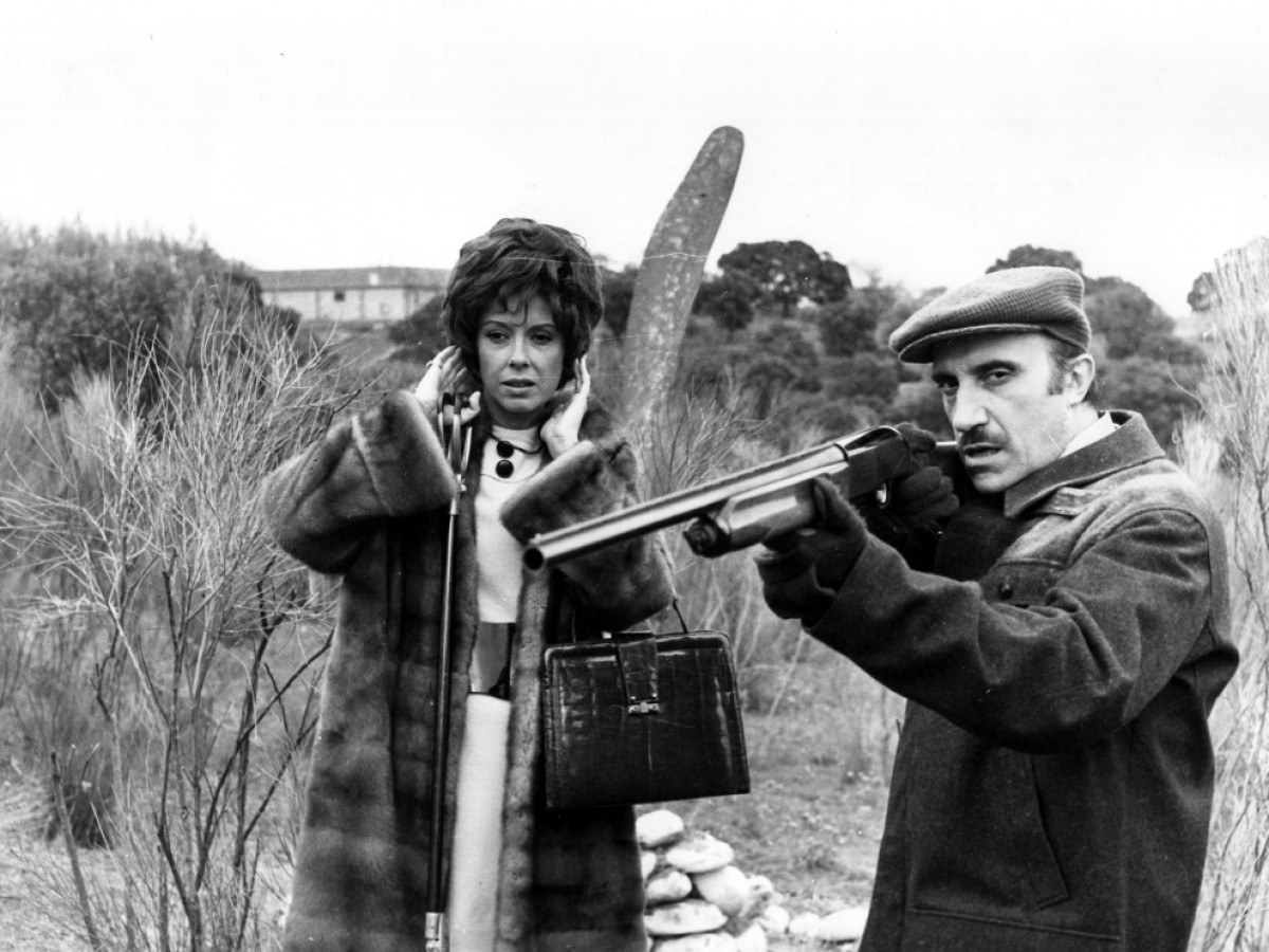 La escopeta nacional (Das nationale Gewehr), 1978, L. G. Berlanga (Foto: Filmoteca Española) La escopeta nacional (Das nationale Gewehr), 1978, L. G. Berlanga (Foto: Filmoteca Española)
