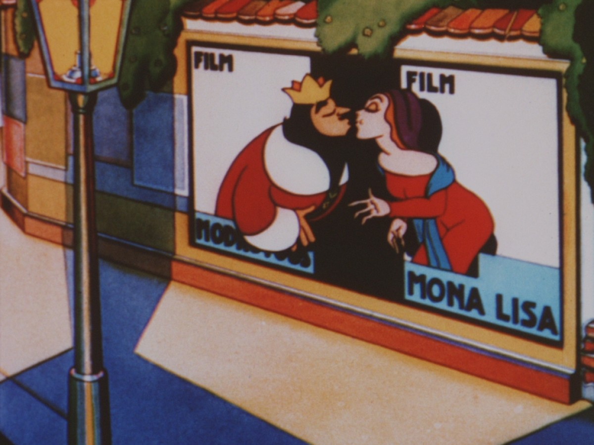 Nezapomenutelný plakát (Das unvergessliche Plakat), 1937, Irena Dodalová, Karel Dodal (Foto: Národní filmový archive) Nezapomenutelný plakát (Das unvergessliche Plakat), 1937, Irena Dodalová, Karel Dodal (Foto: Národní filmový archive)