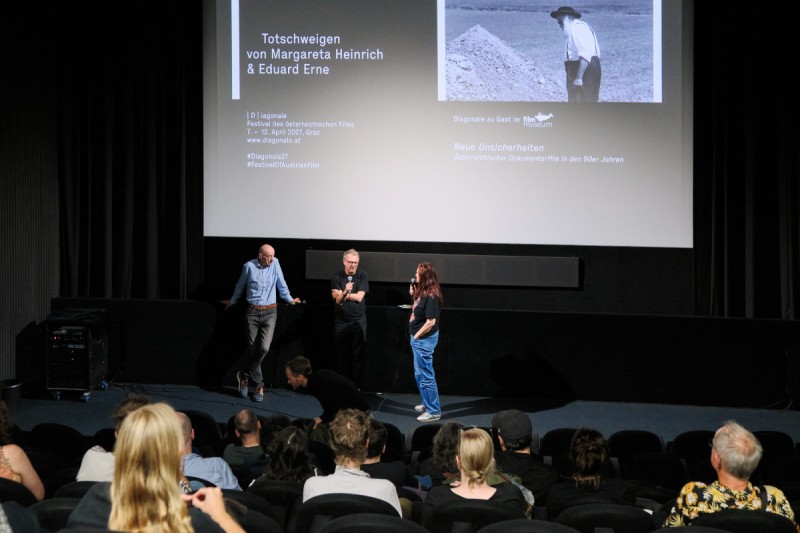 Walter Reiss, Eduard Erne, Elisabeth Streit (Foto: ÖFM © Eszter Kondor)