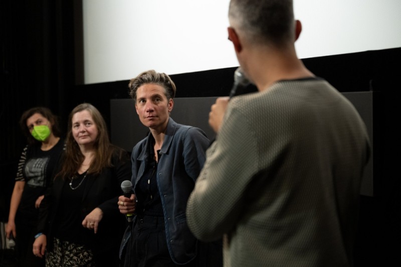 Michaela Grill, Wilbirg Brainin-Donnenberg, Luise Donschen, James Lattimer (Foto: Viennale / © Alexi Pelekanos)