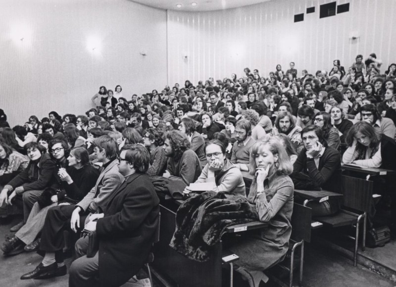 Saal des Österreichischen Filmmuseums 1974 © Gerhard Heller