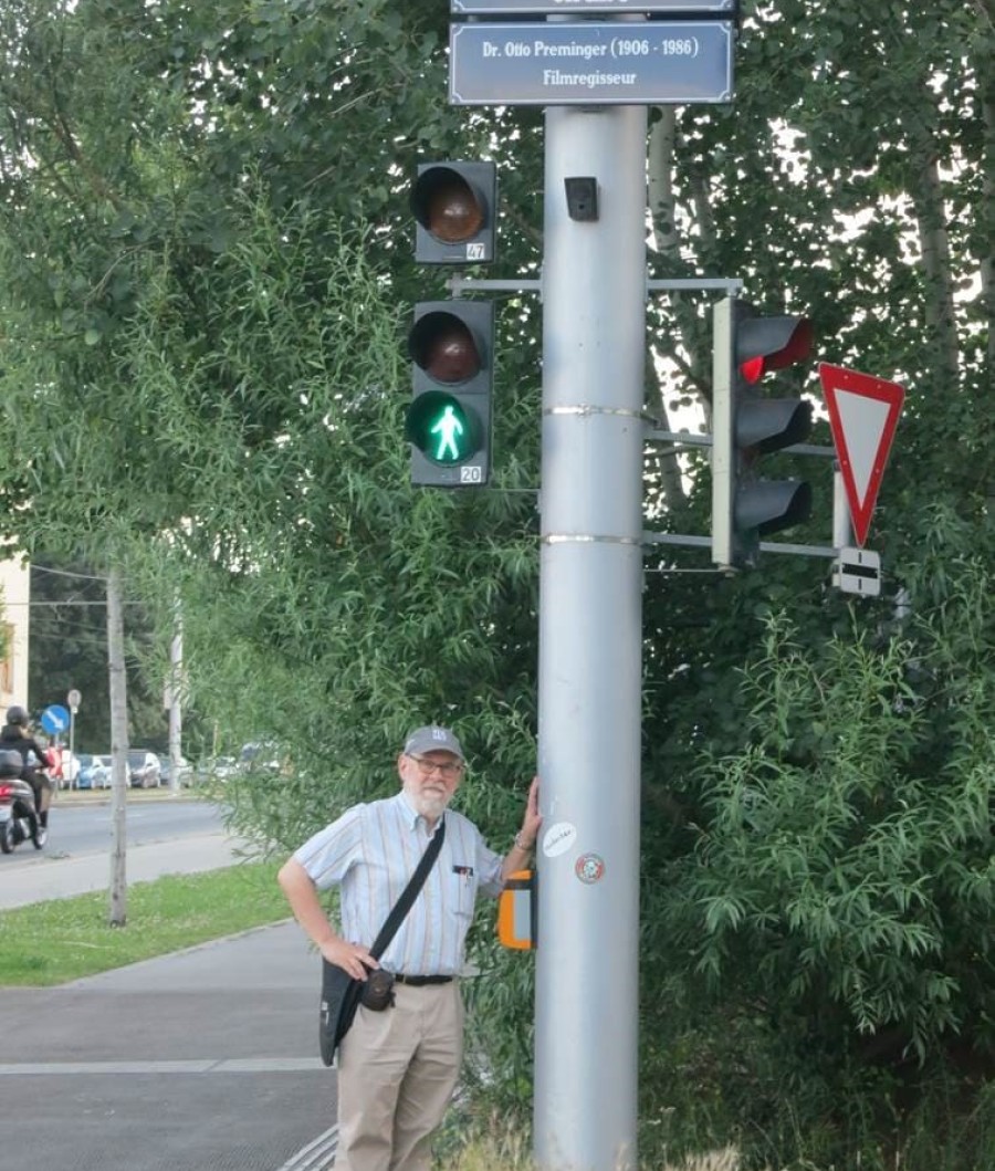 David Bordwell in Wien, 2019 (Foto: Kristin Thompson)