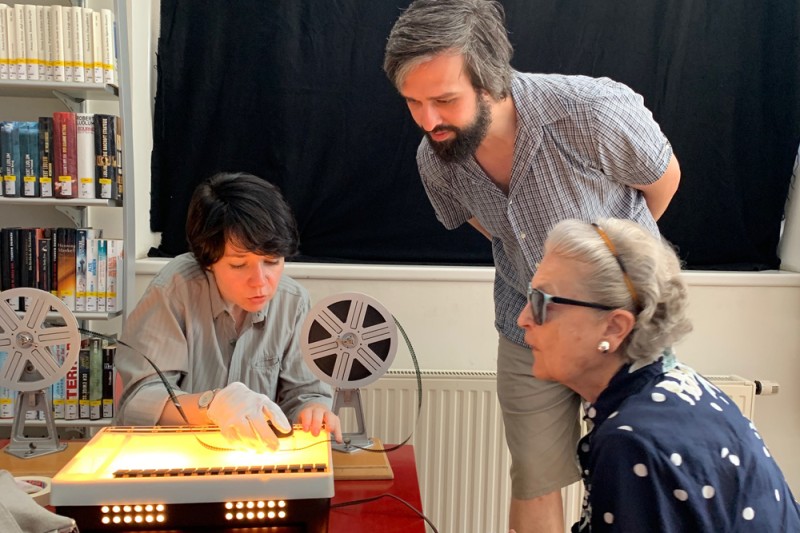 Vanessa Scharrer, Stefan Huber, Margret Veit (Foto: ÖFM © Katharina Müller)