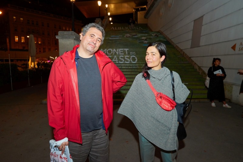 Radu Jude, Eva Sangiorgi (Foto: Viennale / © Alexander Tuma)