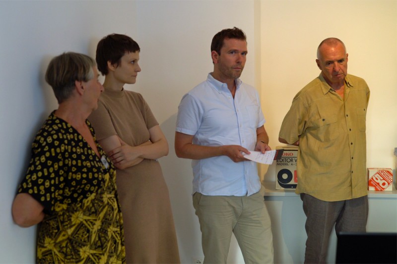 Hanna Schimek, Stefanie Zingl, Michael Loebenstein, Gustav Deutsch (Foto: ÖFM / © Patrick Holzapfel)