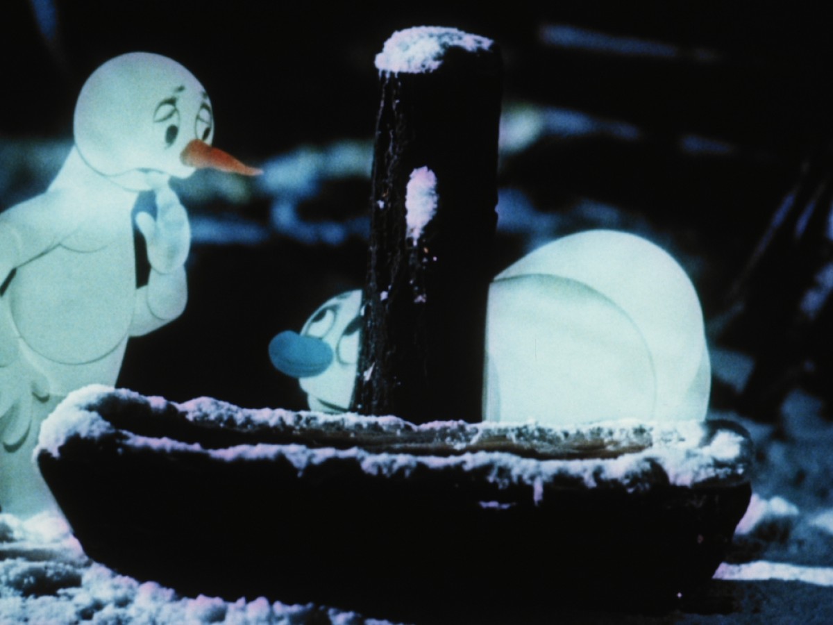 Dva mrazíci (Die beiden Schneemänner), 1954, Jiří Trnka (Foto: Národní filmový archive) Dva mrazíci (Die beiden Schneemänner), 1954, Jiří Trnka (Foto: Národní filmový archive)