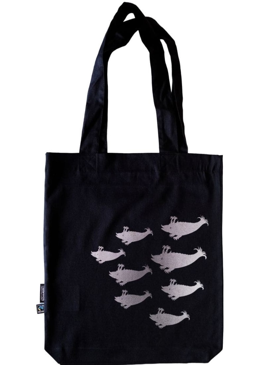 Henkeltasche schwarz Vorderseite