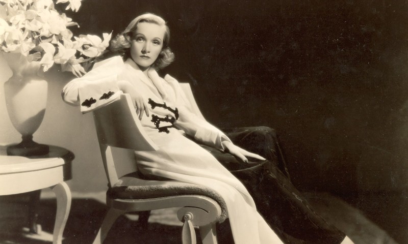 Postkarte Marlene Dietrich