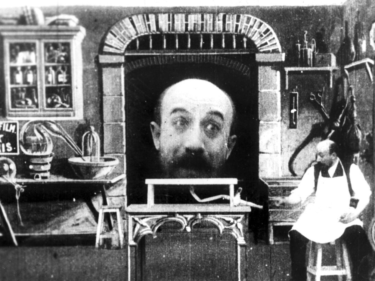L'Homme à la tête en caoutchouc, 1901, Georges Méliès L'Homme à la tête en caoutchouc, 1901, Georges Méliès