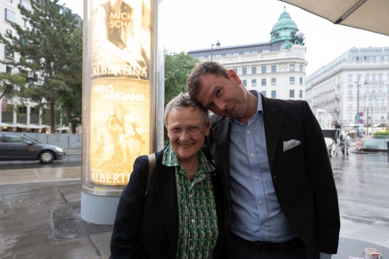 Karola Gramann, Michael Loebenstein (Foto: ÖFM © Eszter Kondor)