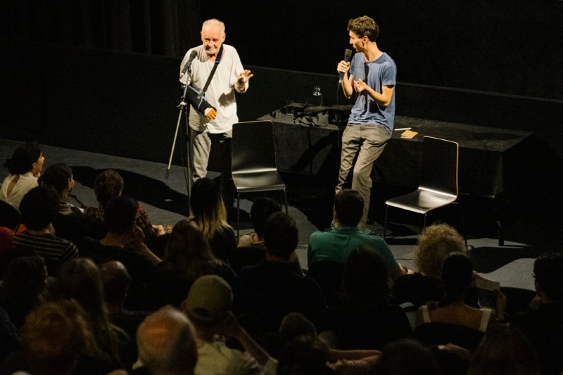 Béla Tarr, Patrick Holzapfel (Foto: ÖFM / © Mercan Sümbültepe)