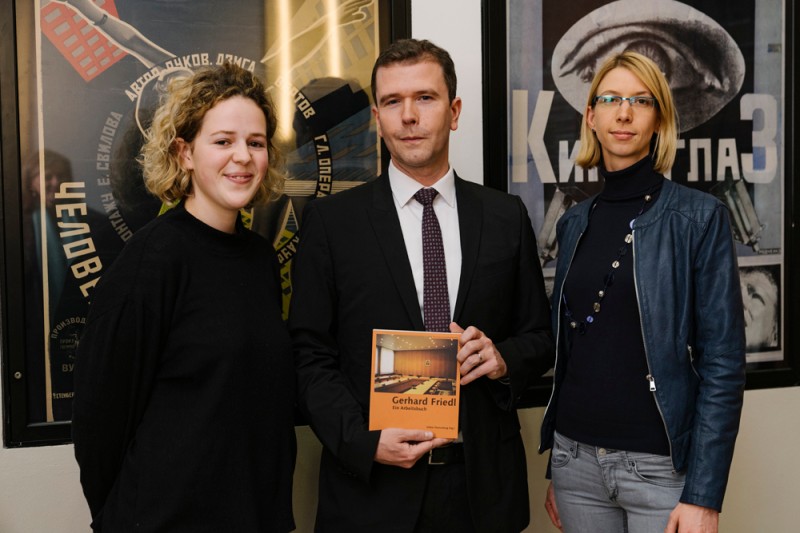 Benedikte Damköhler, Michael Loebenstein, Eszter Kondor (Foto: ÖFM / © Mercan Sümbültepe)