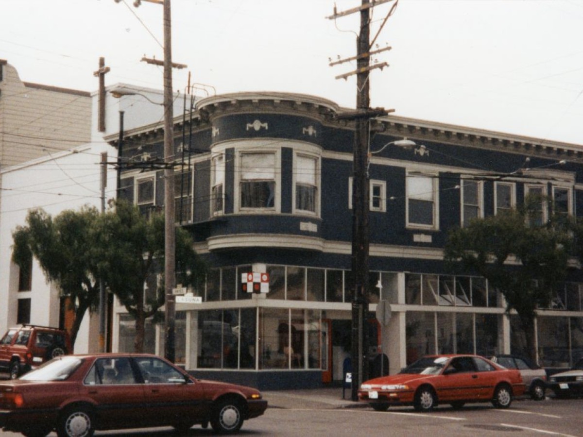 Location from "Greed," photographed by Richard Koszarsky, ca. 1980