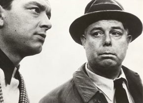 Jean Renoir (rechts) in 