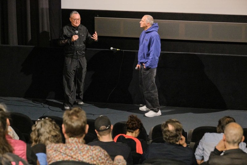 Bruce Yonemoto, Dietmar Schwärzler (Foto: ÖFM © Eszter Kondor)
