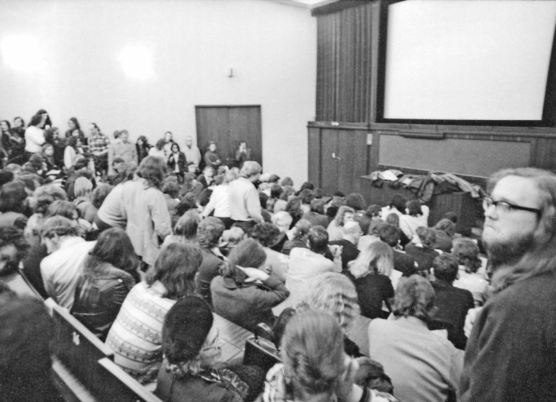 Saal des Österreichischen Filmmuseums 1974 © Gerhard Heller