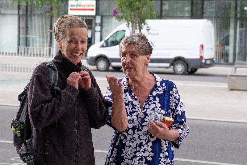 Barbara Ebner, Hanna Schimek (Foto: ÖFM / © Eszter Kondor)