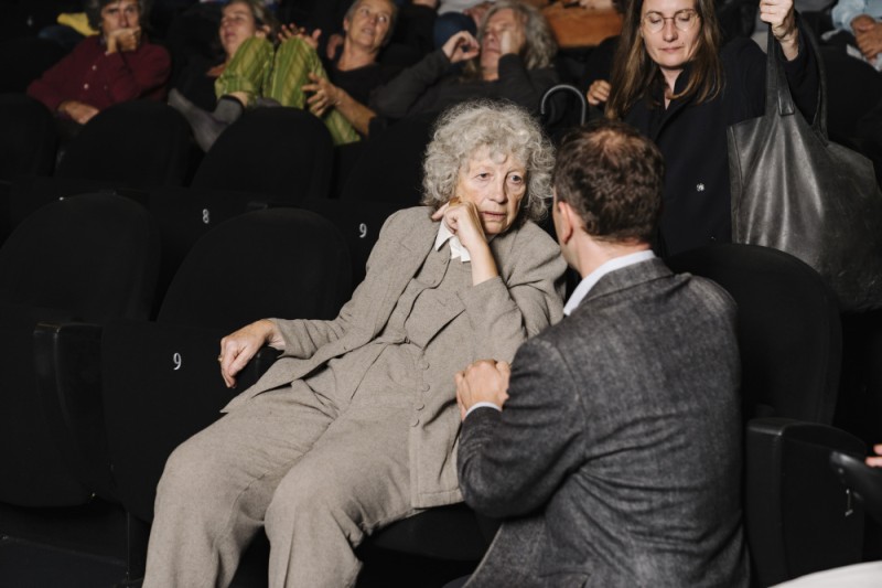 Ulrike Ottinger, Michael Loebenstein (Foto: ÖFM © Mercan Sümbültepe)