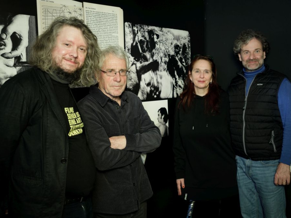 Christoph Huber, Želimir Žilnik, Elisabeth Streit, Tom Waibel (Foto: ÖFM © Peter Griesser)