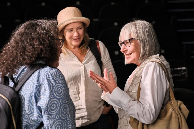 Peggy Ahwesh, Eve Heller, Gabriele Jutz (Foto: ÖFM © Eszter Kondor)