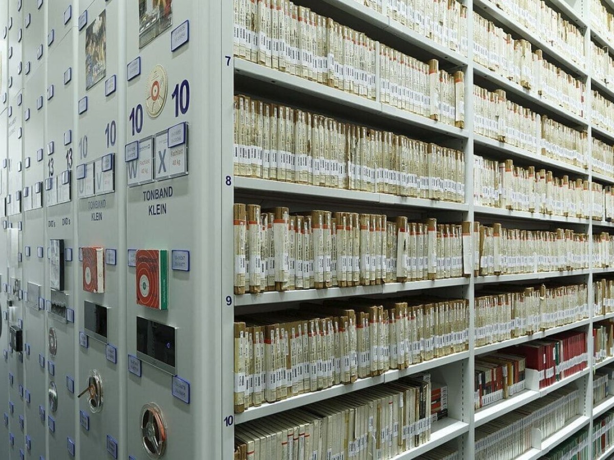 Analogspeicher der Österreichischen Mediathek