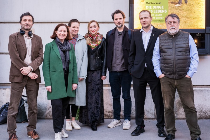 Jurij Meden, Sabine Gebetsroither, Katharina Riedler, Natalia Khazan, Sebastian Brameshuber, Yevhen Titarenko, Vitaly Mansky (ÖFM © Eszter Kondor)