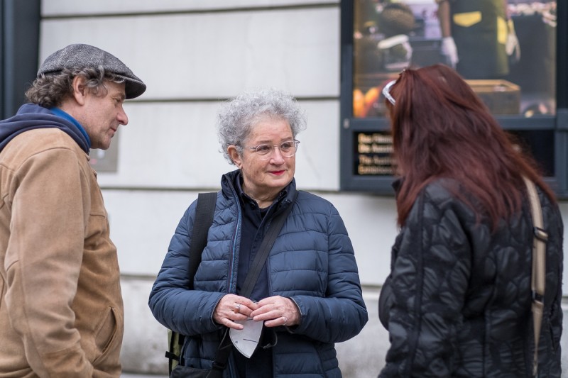 Tom Waibel, Lisl Ponger, Elisabeth Streit (Foto: ÖFM © Eszter Kondor)