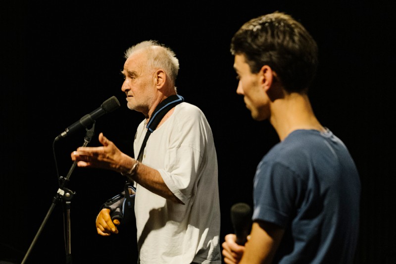 Béla Tarr, Patrick Holzapfel (Foto: ÖFM / © Mercan Sümbültepe)