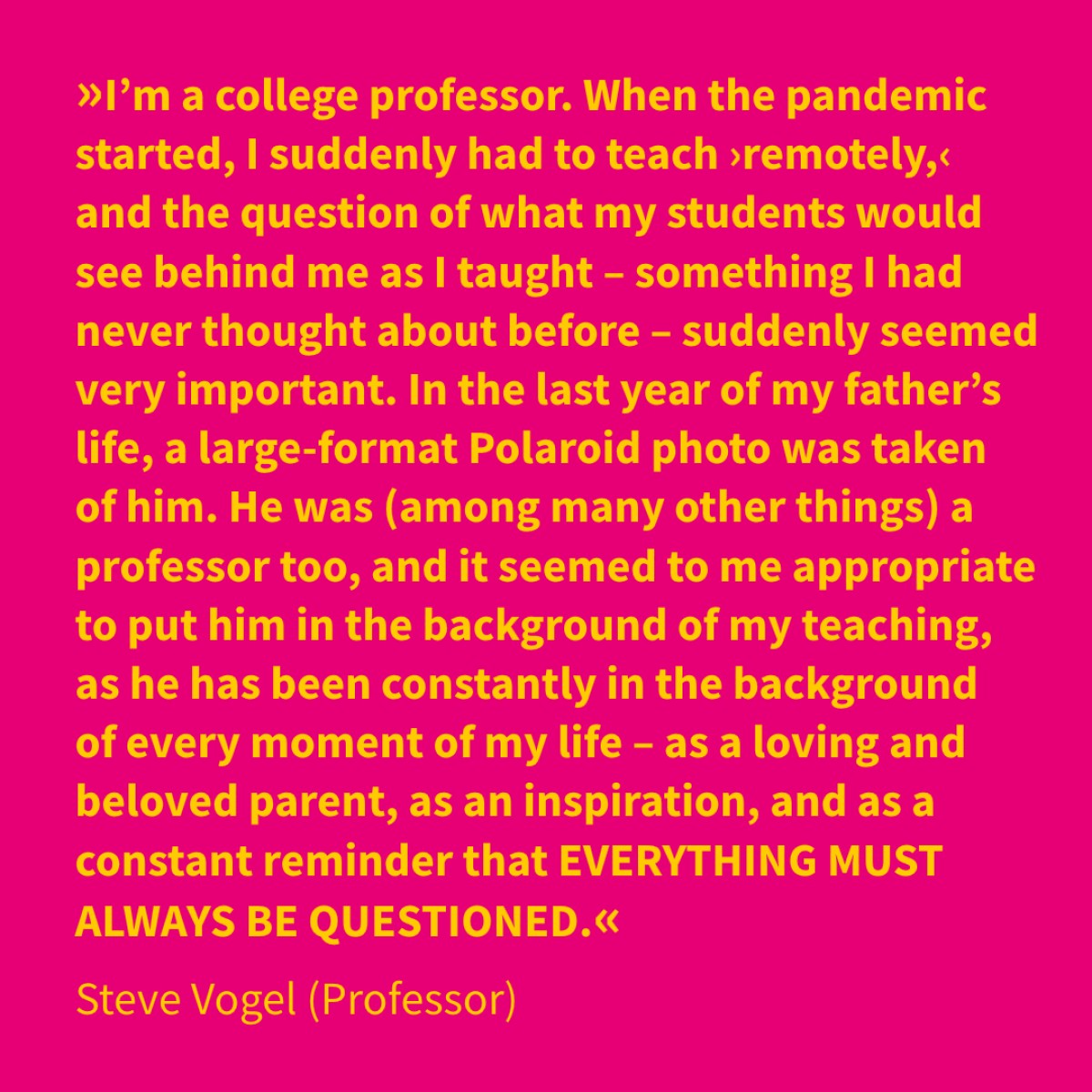 Steve Vogel (Professor)