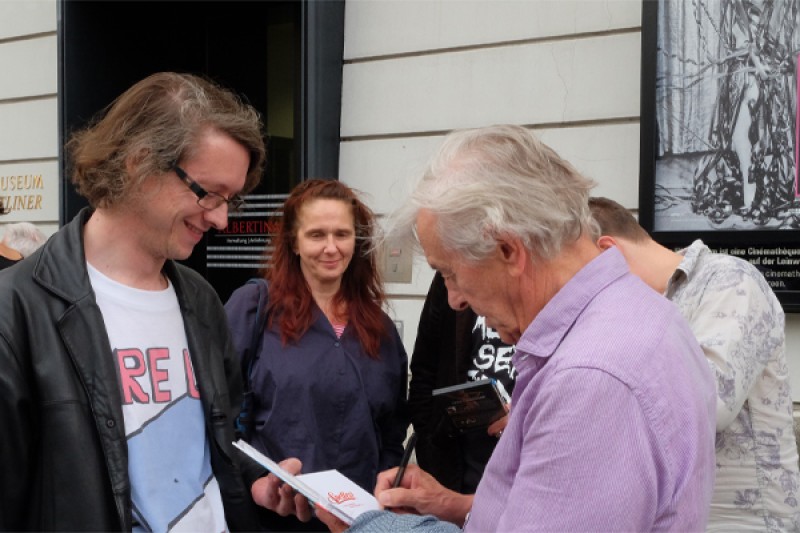 Christoph Huber, Elisabeth Streit, Paul Verhoeven © ÖFM/Eszter Kondor