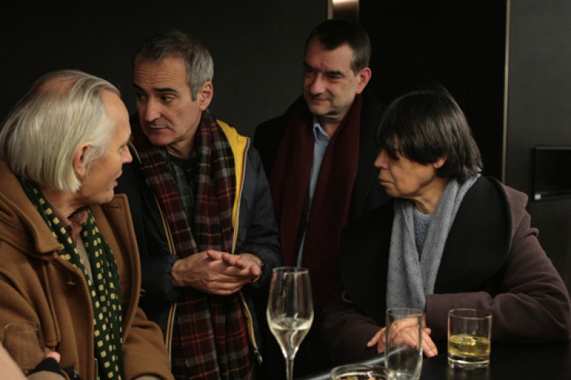 Charles Vincent, Olivier Assayas, Alexander Horwath, Alice Debord (Alice Becker-Ho) © ÖFM/Eszter Kondor