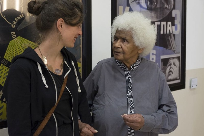 Viktoria Metschl, Sarah Maldoror (Foto: ÖFM © Eszter Kondor)