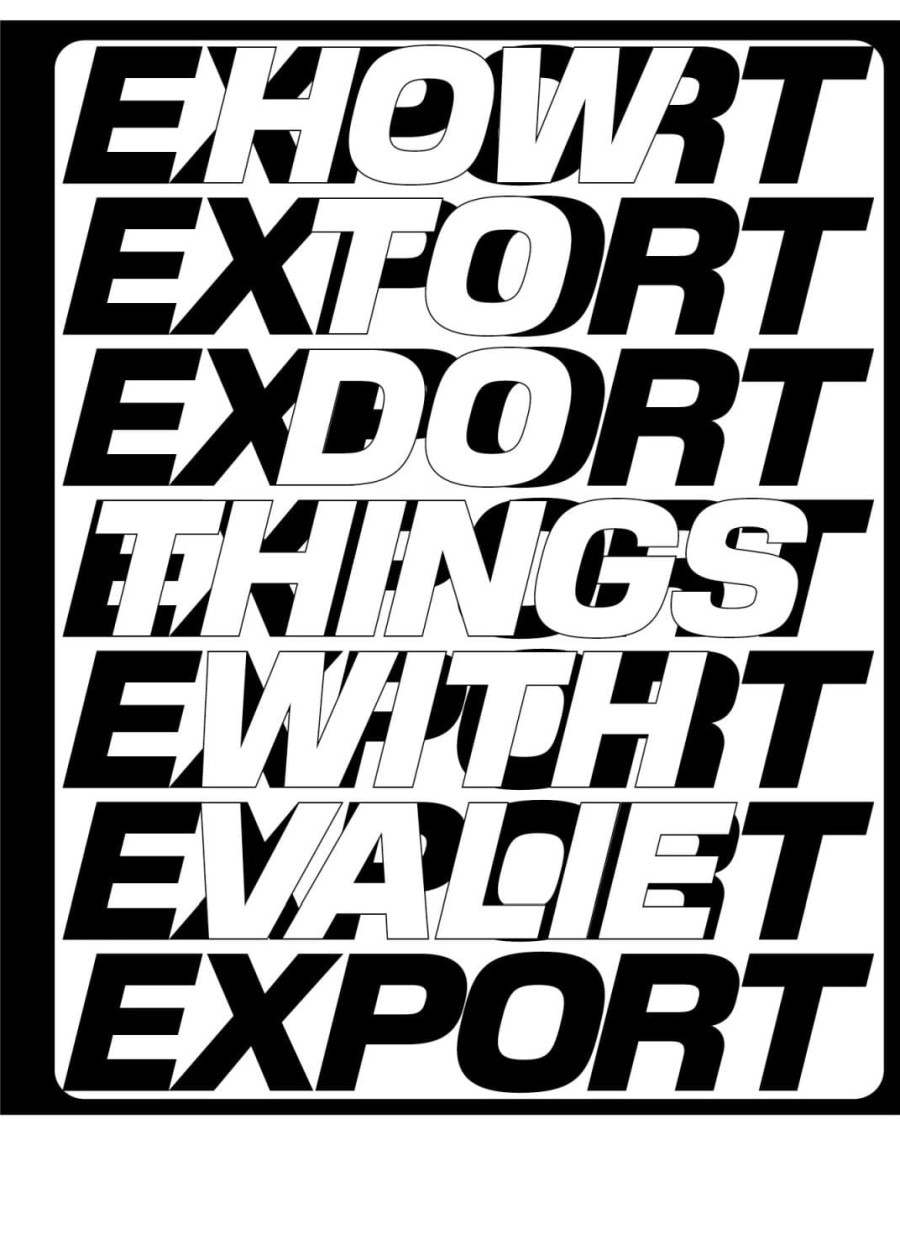 Cover How to Do Things with VALIE EXPORT